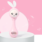 BunnyGlow | Glückliche Rassel mit sanftem Leuchten - Brezella