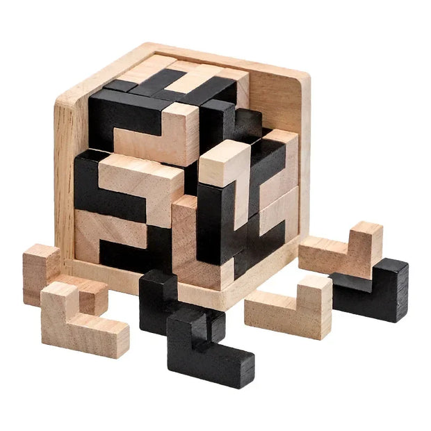 CubistRätsel | 3D-Puzzle für schlaue Köpfe - Brezella