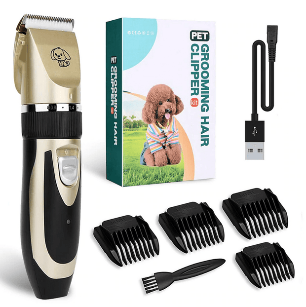 VibrationsFrei | Flüsterleiser Trimmer für Hundehaare - Brezella