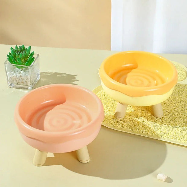 PawBowl | Runde Futterschale für Hunde und Katzen - Brezella