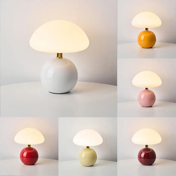 BohoGlow | Französische Pilzlampe für stilvolle Akzente - Brezella