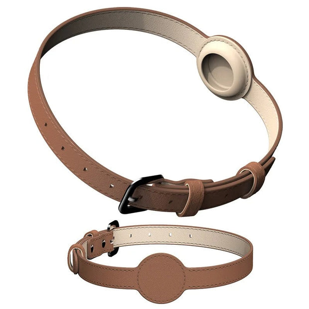 TrackPet | Hundehalsband mit Airtag-Halter - Brezella