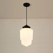 LumiVorm | Moderne geometrische Glasleuchte für klare Linien - Brezella