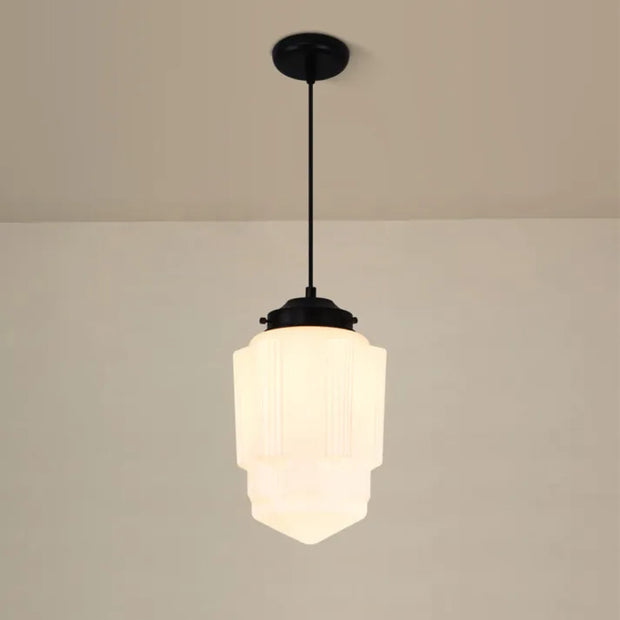 LumiVorm | Moderne geometrische Glasleuchte für klare Linien - Brezella