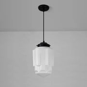 LumiVorm | Moderne geometrische Glasleuchte für klare Linien - Brezella