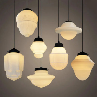 LumiVorm | Moderne geometrische Glasleuchte für klare Linien - Brezella