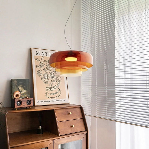 NordicAura | Glas Pendelleuchte mit norwegischem Stil - Brezella