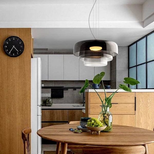NordicAura | Glas Pendelleuchte mit norwegischem Stil - Brezella