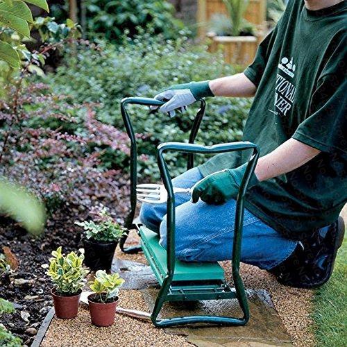 RelaxKnie | Ergonomische, Faltbare Knielbank für Garten - Brezella