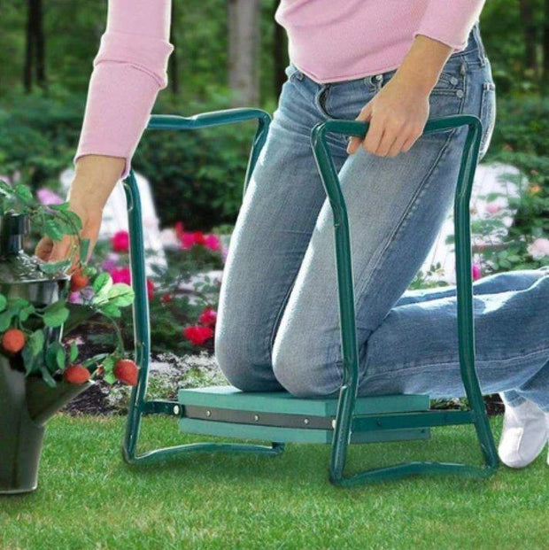 RelaxKnie | Ergonomische, Faltbare Knielbank für Garten - Brezella