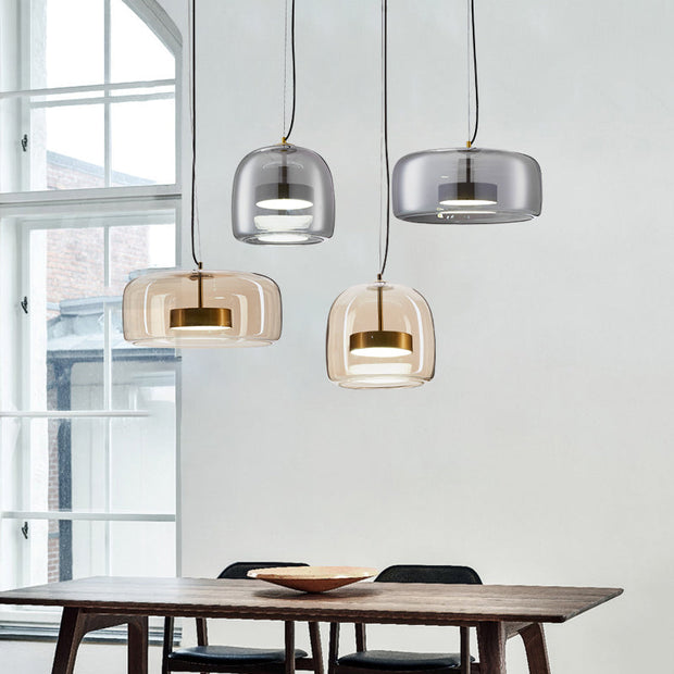 ShineOpal | Moderne Glas-Pendelleuchte für anspruchsvolle Räume - Brezella