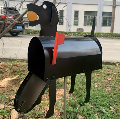 AnimalBox | Briefkastenskulptur aus rostfreiem Material