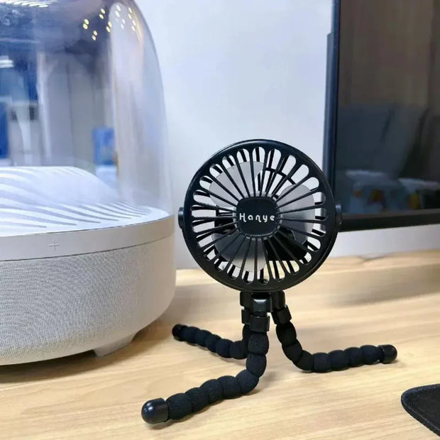 BreezeBaby | Flexibler Kinderwagenventilator mit USB-Aufladung - Brezella