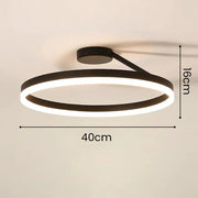 Moderne Runde Nordische LED Deckenleuchte