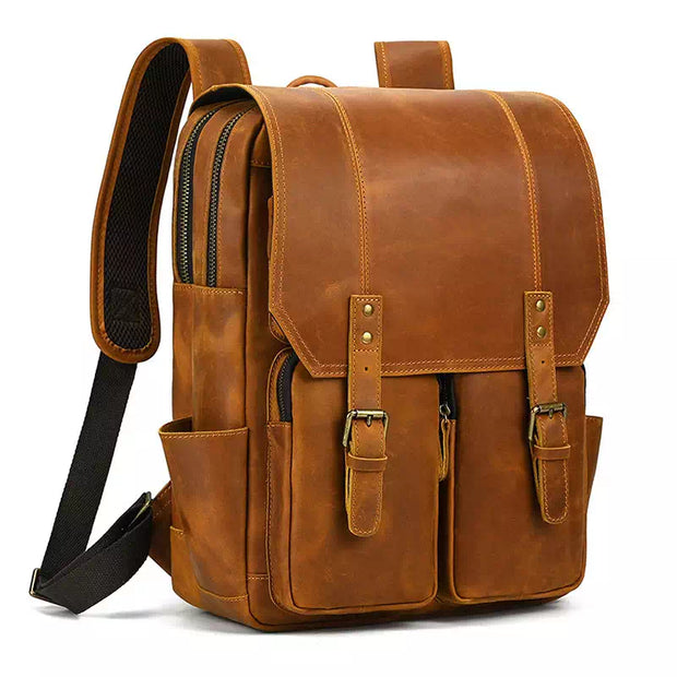 EthanGear | Betrouwbare Vintage Rugzak voor Onderweg - Brezella