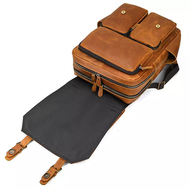 EthanGear | Betrouwbare Vintage Rugzak voor Onderweg - Brezella