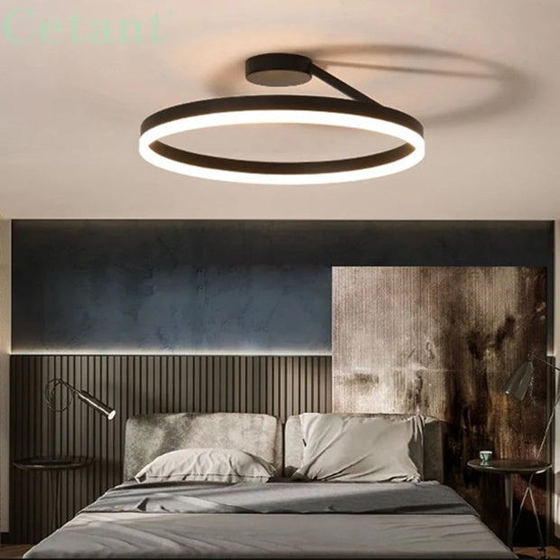 Moderne Runde Nordische LED Deckenleuchte