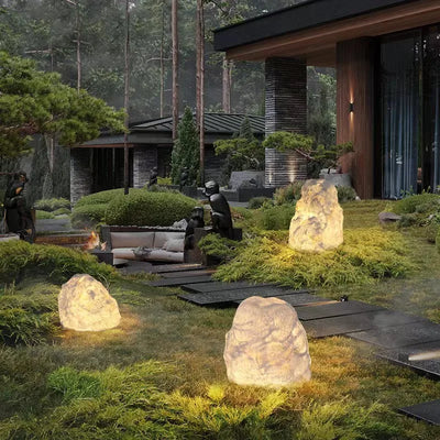 RockShine | Gartenbeleuchtung in Natursteinoptik - Brezella