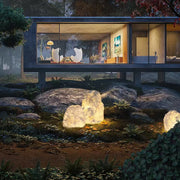 RockShine | Gartenbeleuchtung in Natursteinoptik - Brezella