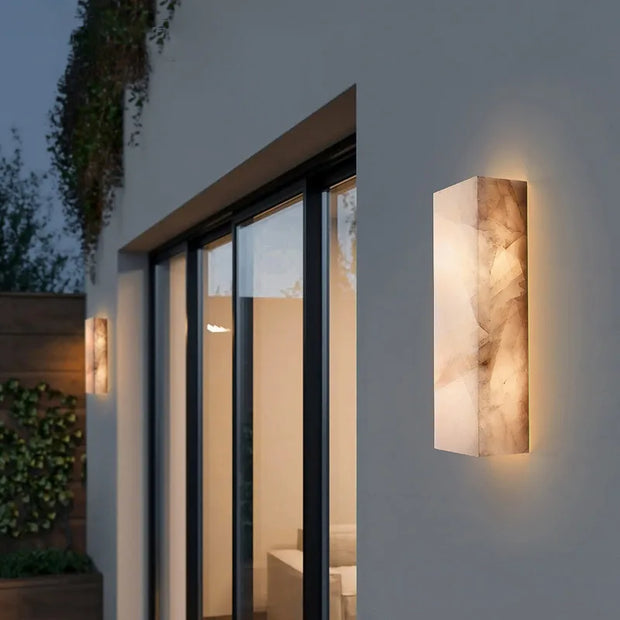 MuraLuxe | Elegante Wandbeleuchtung für den Außenbereich - Brezella