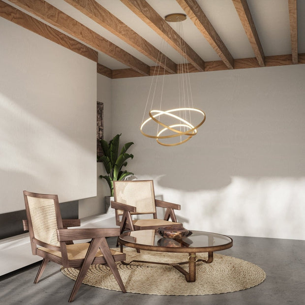 VivaHalo | Moderne LED-Pendelleuchte mit einstellbarer Helligkeit - Brezella