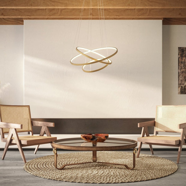 VivaHalo | Moderne LED-Pendelleuchte mit einstellbarer Helligkeit - Brezella