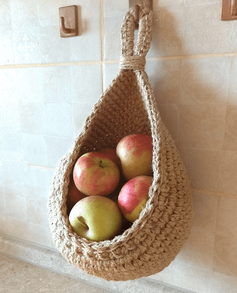 FruitHaven | Praktische hängende Körbe für Obst und Gemüse - Brezella