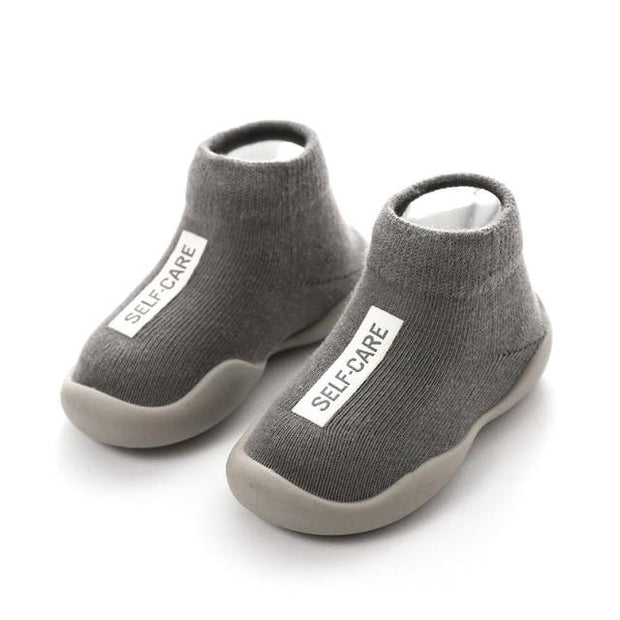 SamtSohle | Bequeme Babyschühchen mit rutschfester Sohle - Brezella
