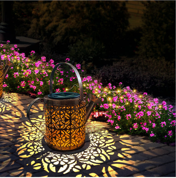 GlowRay | Sonnenlicht Gartenlampe für warme Abendbeleuchtung - Brezella