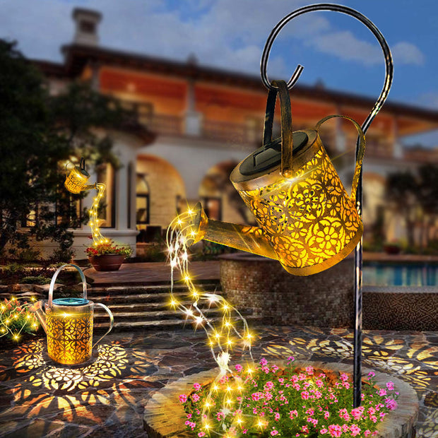 GlowRay | Sonnenlicht Gartenlampe für warme Abendbeleuchtung - Brezella