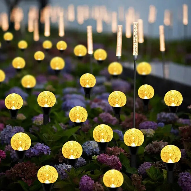 Nocturna | Klassische Gartenlaterne mit warmem Lichtschein - Brezella