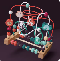 WoodWise | Montessori Spielset für frühes Lernen - Brezella