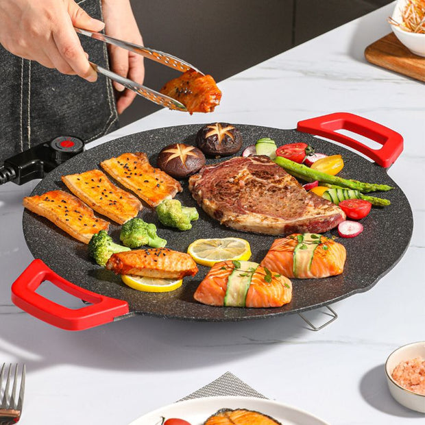 EasyGrill | Antihaft-Grillpfanne für Perfekte Ergebnisse - Brezella