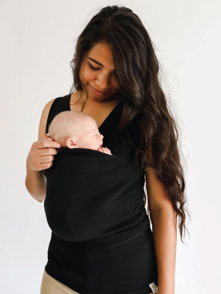 FreihandBaby | Bequeme Baumwolltrage für Babys - Brezella