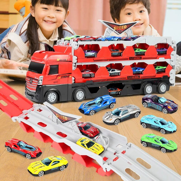 TurboTruck | Starker Spielzeug-LKW für kleine Rennfahrer - Brezella