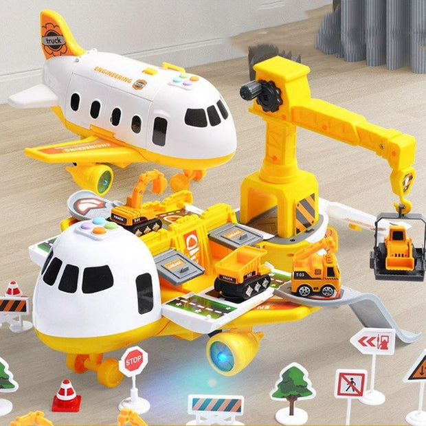 BauFlug | Set für kreative Bau- und Flugabenteuer - Brezella