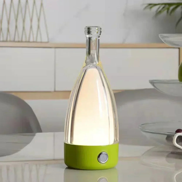 GlanzFlasche | Elegante Flaschenlampe für charmante Beleuchtung - Brezella