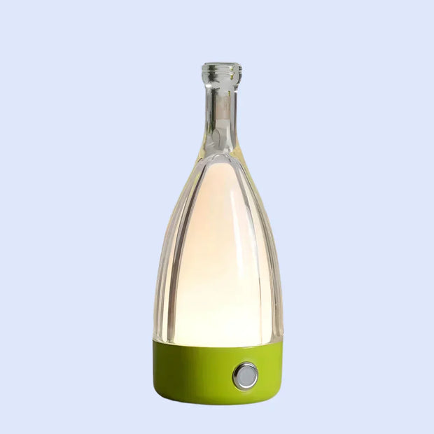 GlanzFlasche | Elegante Flaschenlampe für charmante Beleuchtung - Brezella
