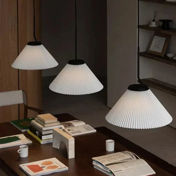 LumiZart | Cremefarbene Hanglampe für eine behagliche Stimmung - Brezella