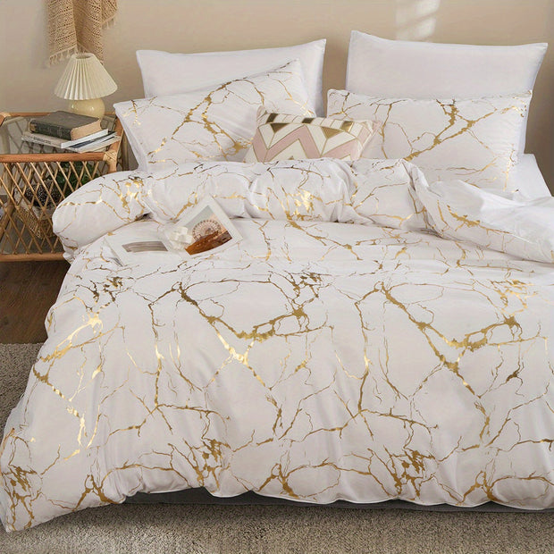 SilkDream | Seidiges Bettbezug-Set für angenehme Nächte - Brezella